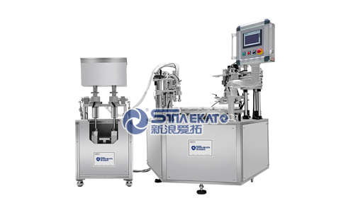 半自動水乳灌裝旋蓋機(jī)