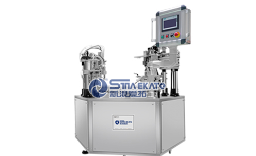 半自動水乳灌裝旋蓋機(jī)