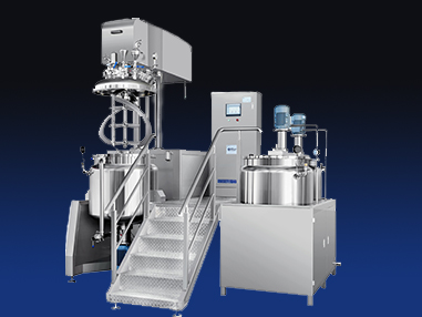 SME-BE500L真空乳化機,下均質螺帶攪拌